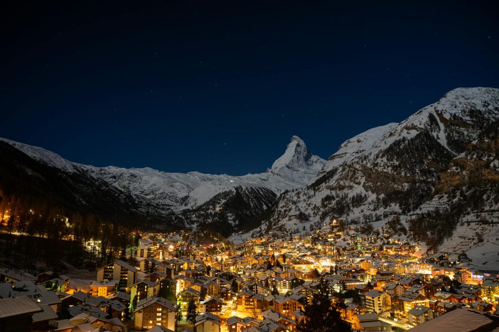 Zermatt Matterhorn Viewpoint in Switzerland